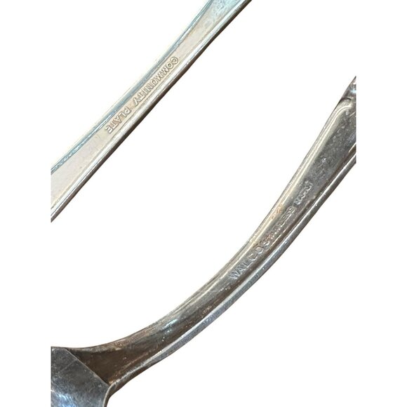 Vintage Mixed Lot Silverplated and Stainless Silverware Assorted Lot of 8 - Picture 10 of 13